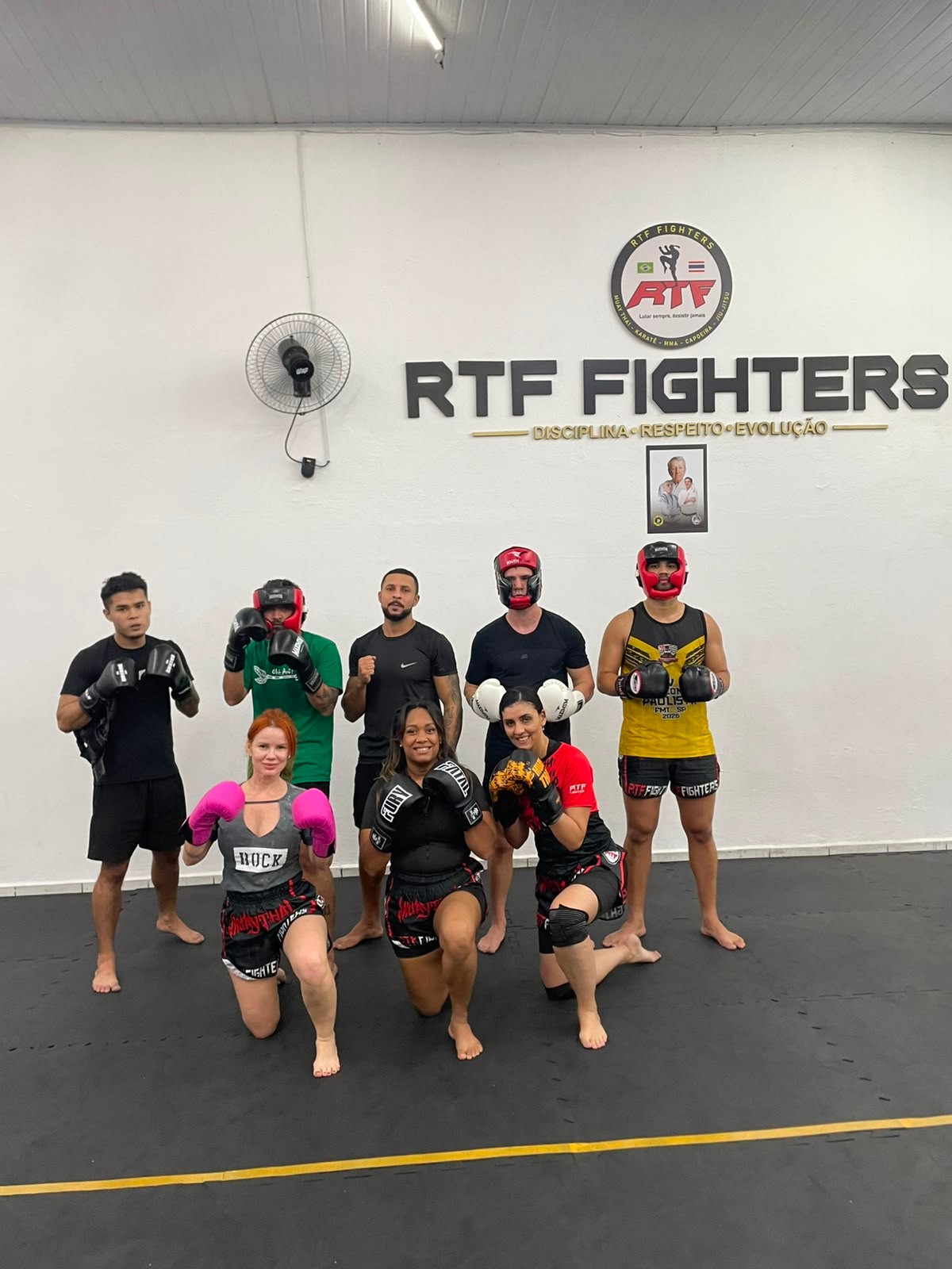 Turma de Boxe na RTF Fighters